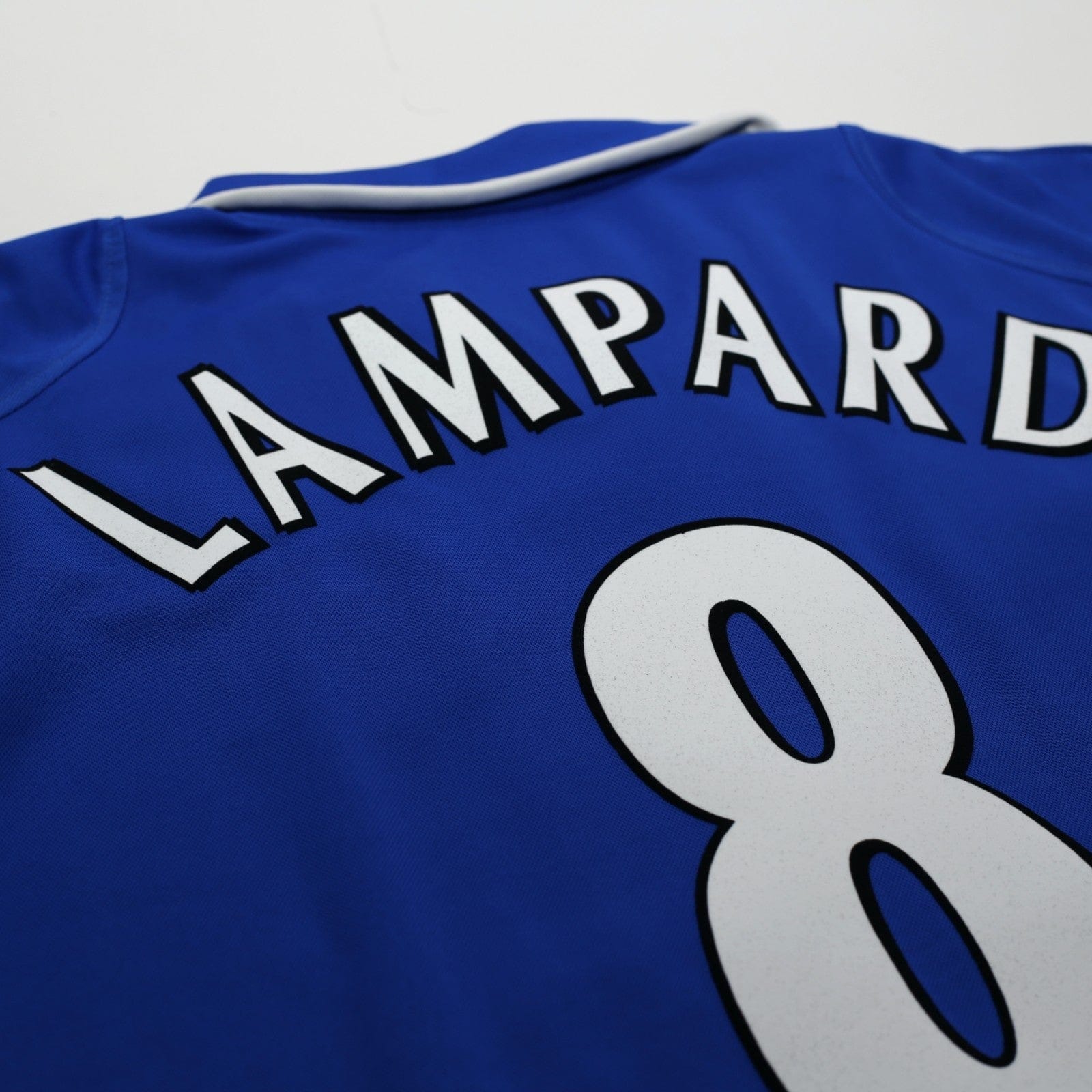 2001/03 Lampard #8 Chelsea Vintage Umbro Home Football Shirt (XL)