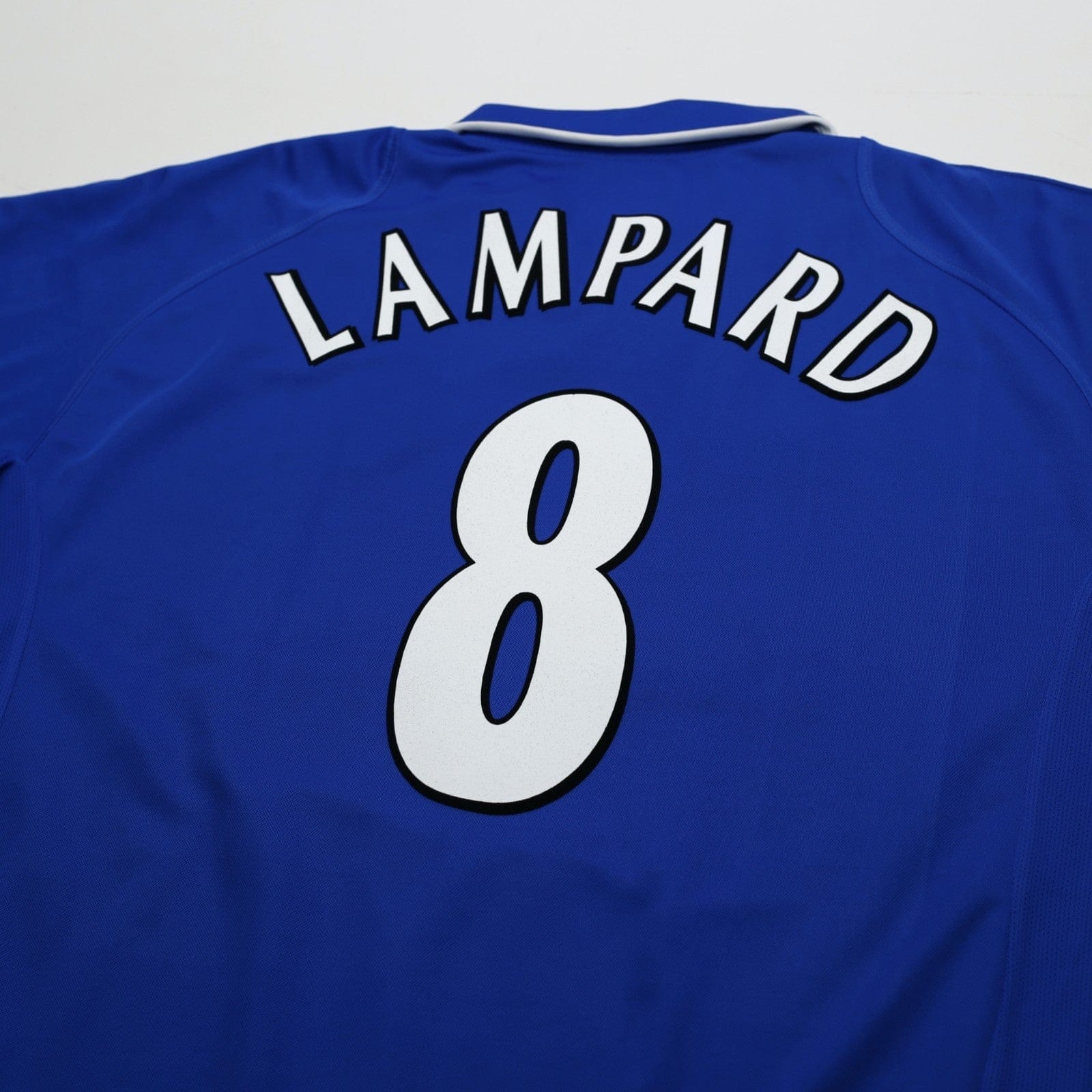2001/03 Lampard #8 Chelsea Vintage Umbro Home Football Shirt (XL)