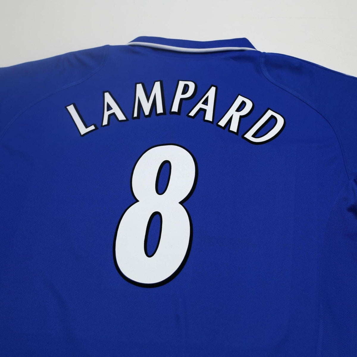 2001/03 Lampard #8 Chelsea Vintage Umbro Home Football Shirt (XL)