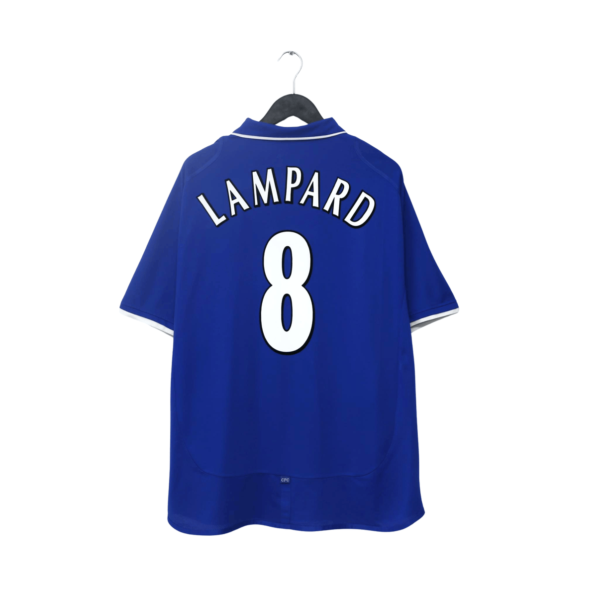 2001/03 Lampard #8 Chelsea Vintage Umbro Home Football Shirt (XL)