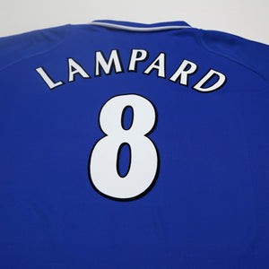 2001/03 Lampard #8 Chelsea Vintage Umbro Home Football Shirt (XL)