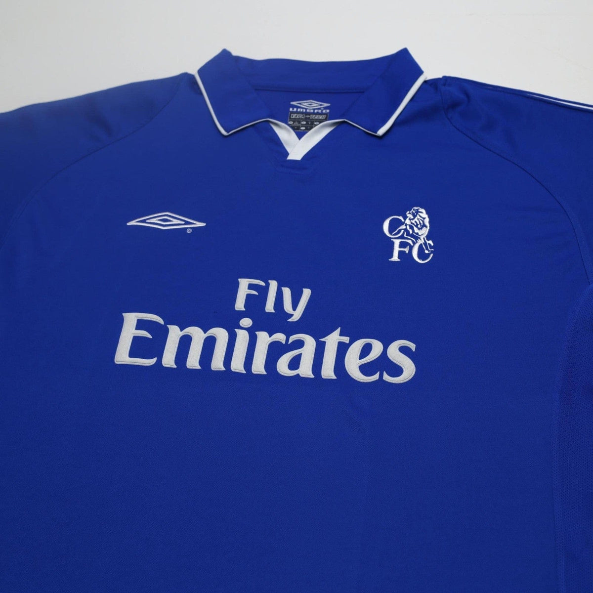 2001/03 Lampard #8 Chelsea Vintage Umbro Home Football Shirt (XL)