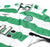 2001/03 LARSSON #7 Celtic Umbro European Home Football Shirt (M)