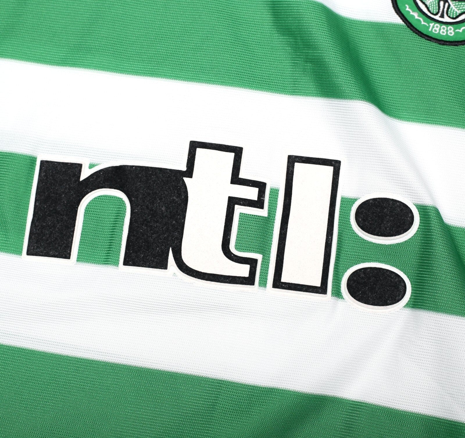 2001/03 LARSSON #7 Celtic Umbro European Home Football Shirt (XXL)