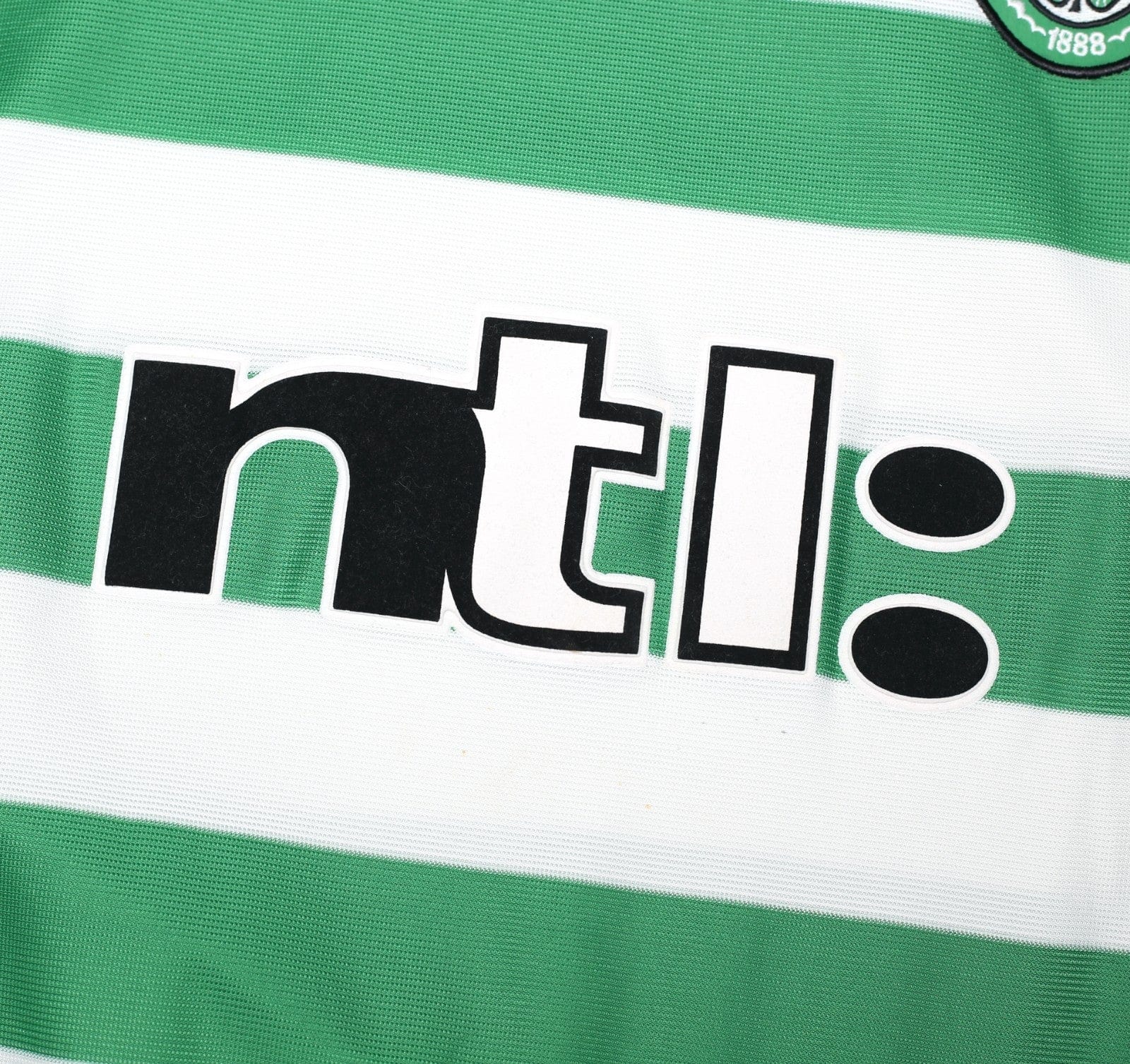 2001/03 LARSSON #7 Celtic Umbro European Home Football Shirt (XXL)