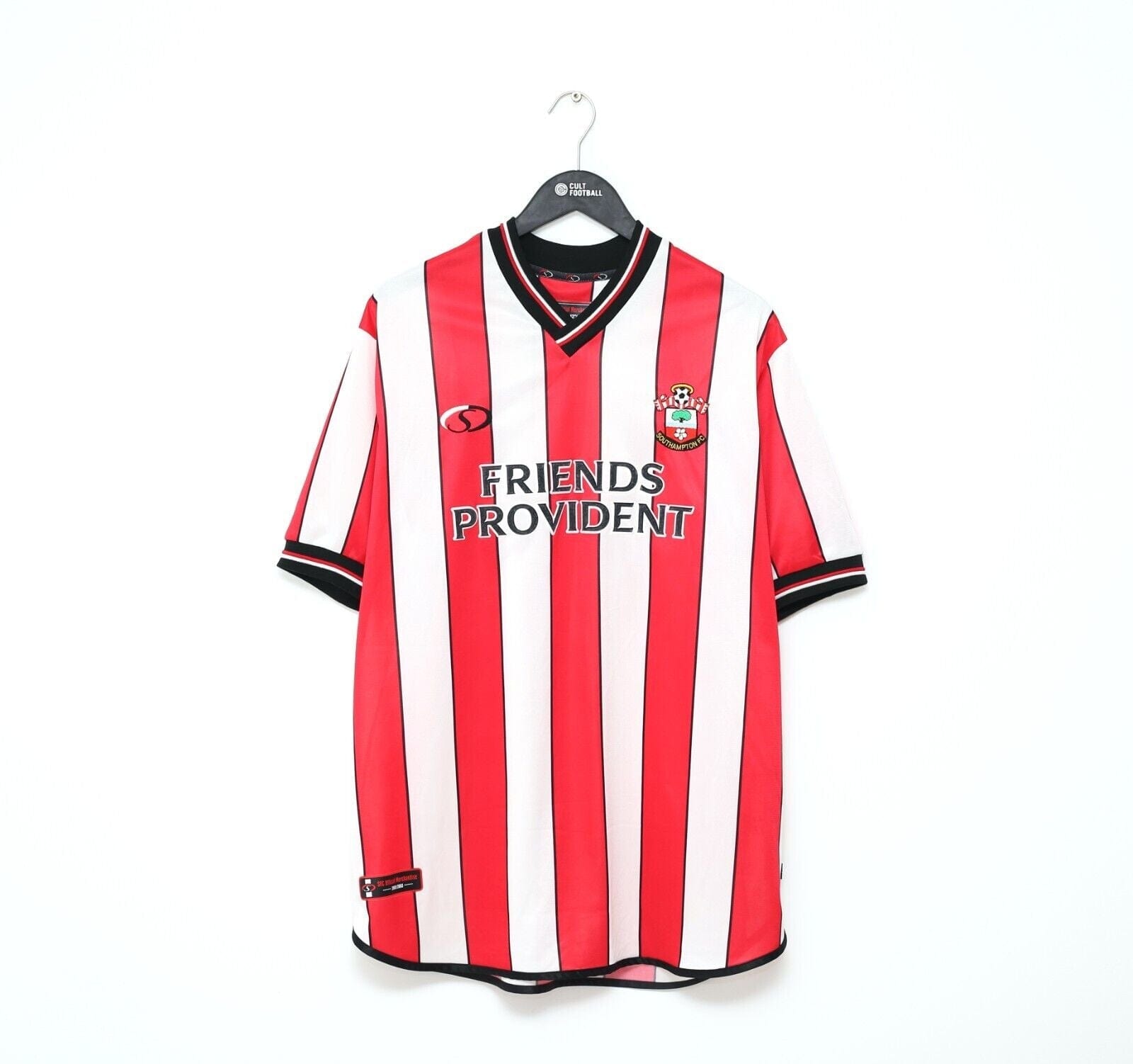 2001/03 LE TISSIER #7 Southampton Vintage Saints Home Football Shirt Jersey (L)