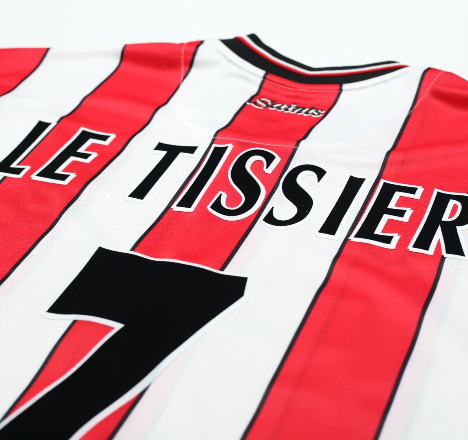2001/03 LE TISSIER #7 Southampton Vintage Saints Home Football Shirt Jersey (L)