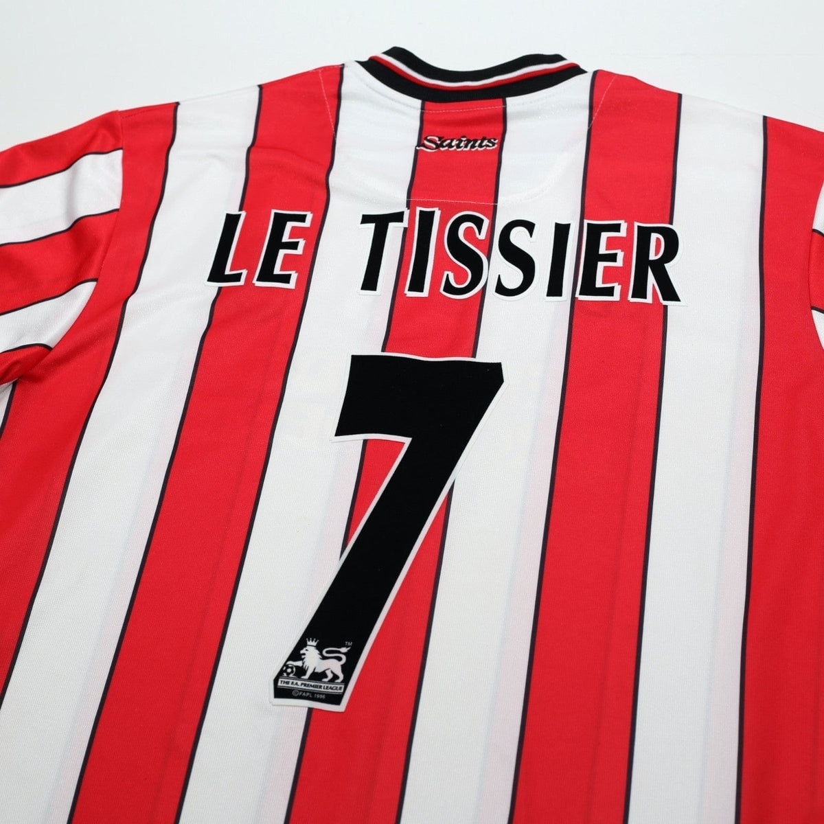 2001/03 Le Tissier #7 Southampton Vintage Saints Home Football Shirt (L)