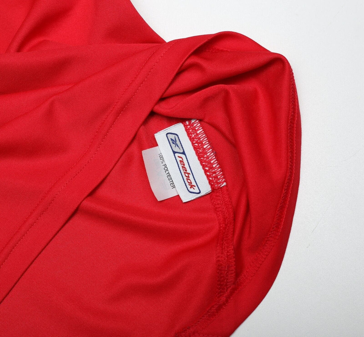 2001/03 LITMANEN #37 Liverpool Vintage Reebok UCL Home Football Shirt (XL)