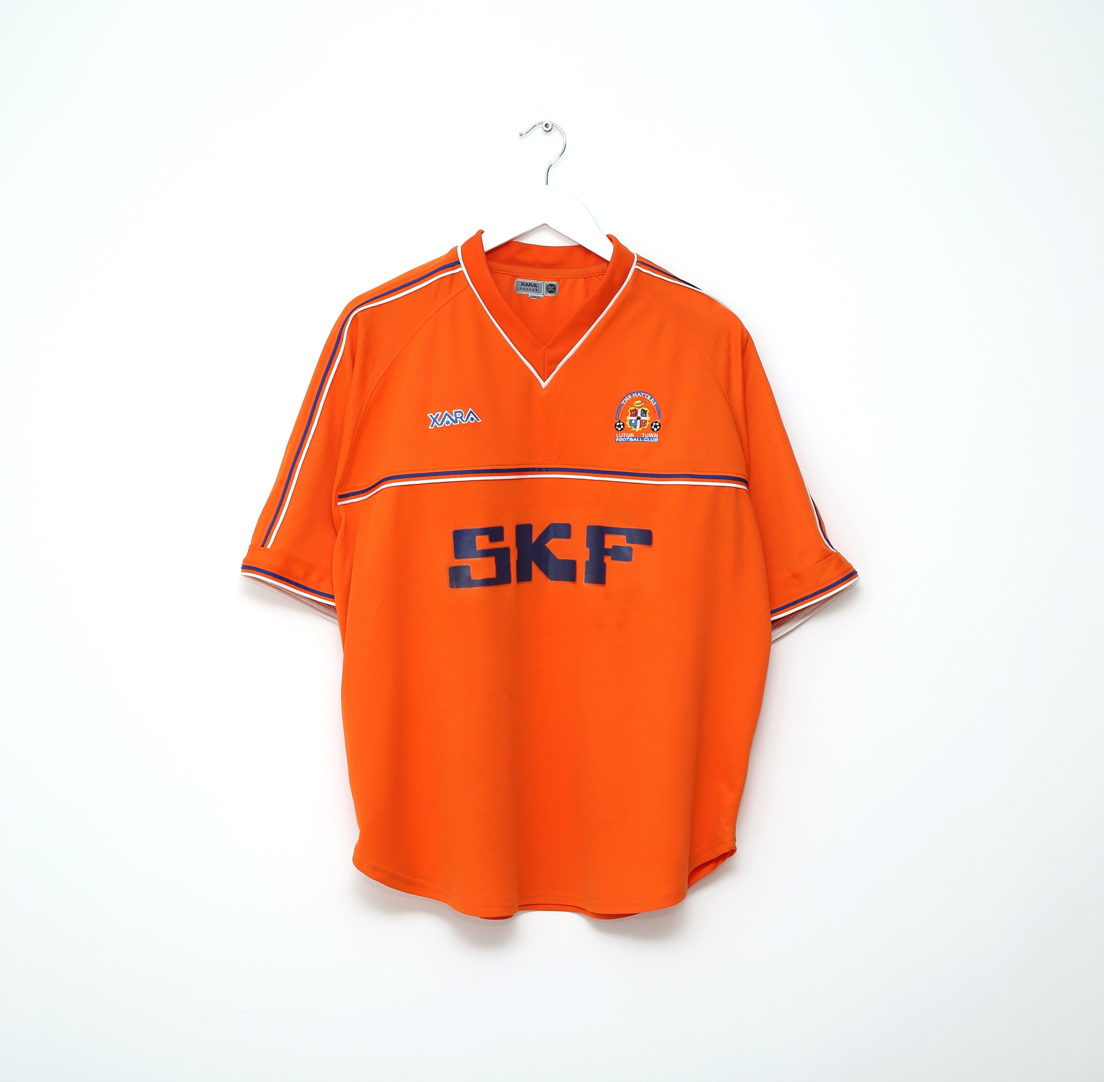 2001/03 LUTON TOWN Vintage XARA Third Football Shirt (XL) 3rd