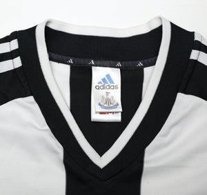 2001/03 ROBERT #32 Newcastle United Vintage adidas Home Football Shirt (M)