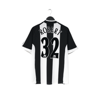 2001/03 ROBERT #32 Newcastle United Vintage adidas Home Football Shirt (M)