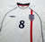 2001/03 SCHOLES #8 England Vintage Umbro Home Football Shirt (L) World Cup 2002