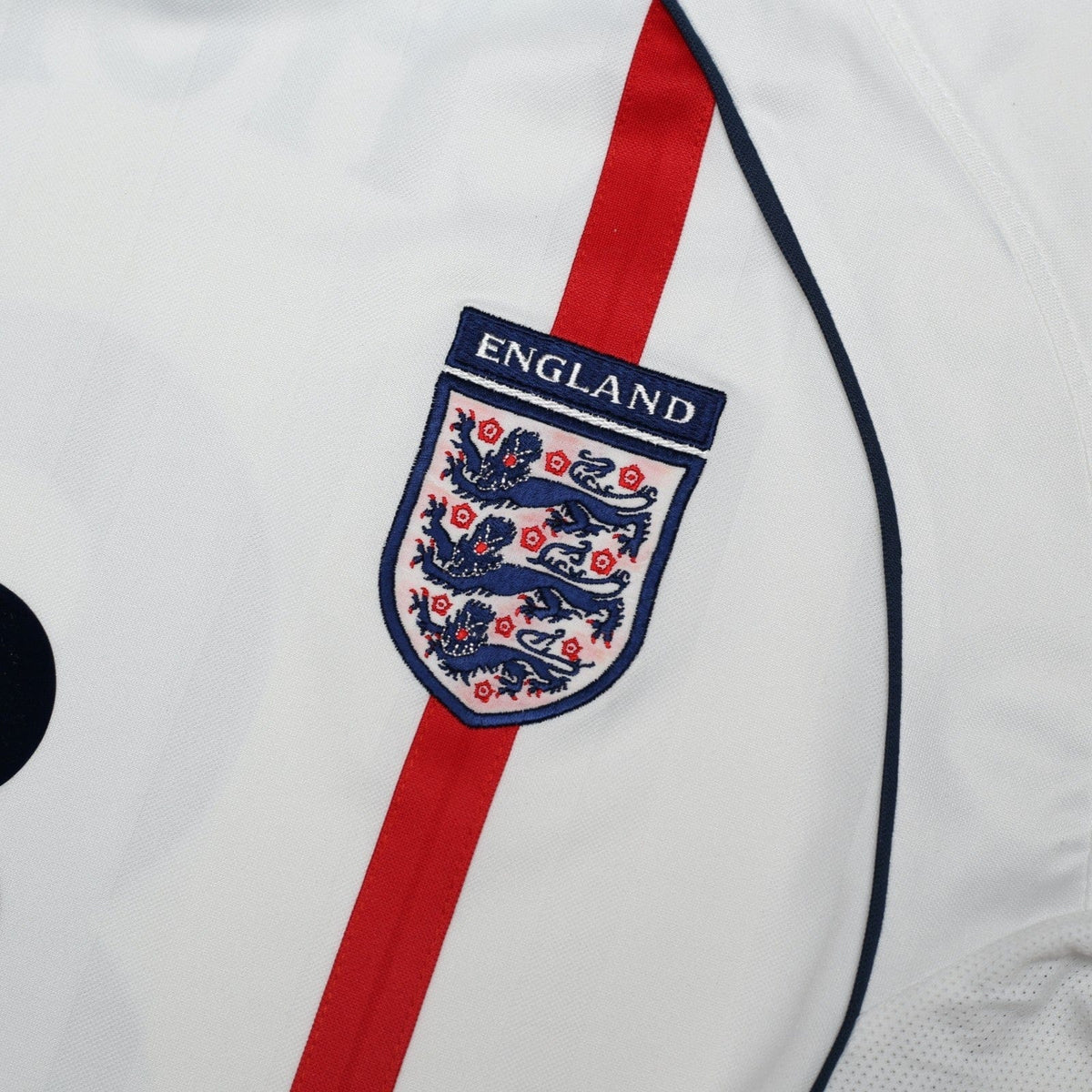 2001/03 Scholes #8 England Vintage Umbro Home Football Shirt (M) Brazil 2002 WC