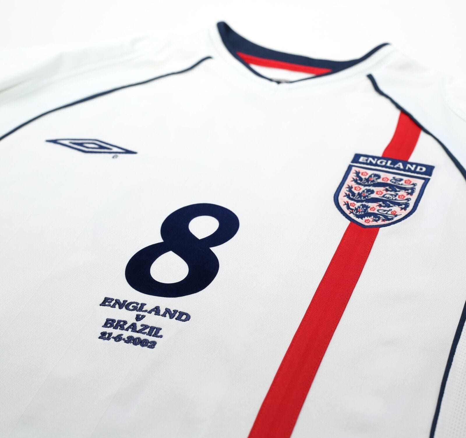 Umbro イングランド代表 ユニフォーム 長袖　2002年ワールドカップ M Umbro イングランド代表 ユニフォーム 長袖 2002年ワールドカップ M