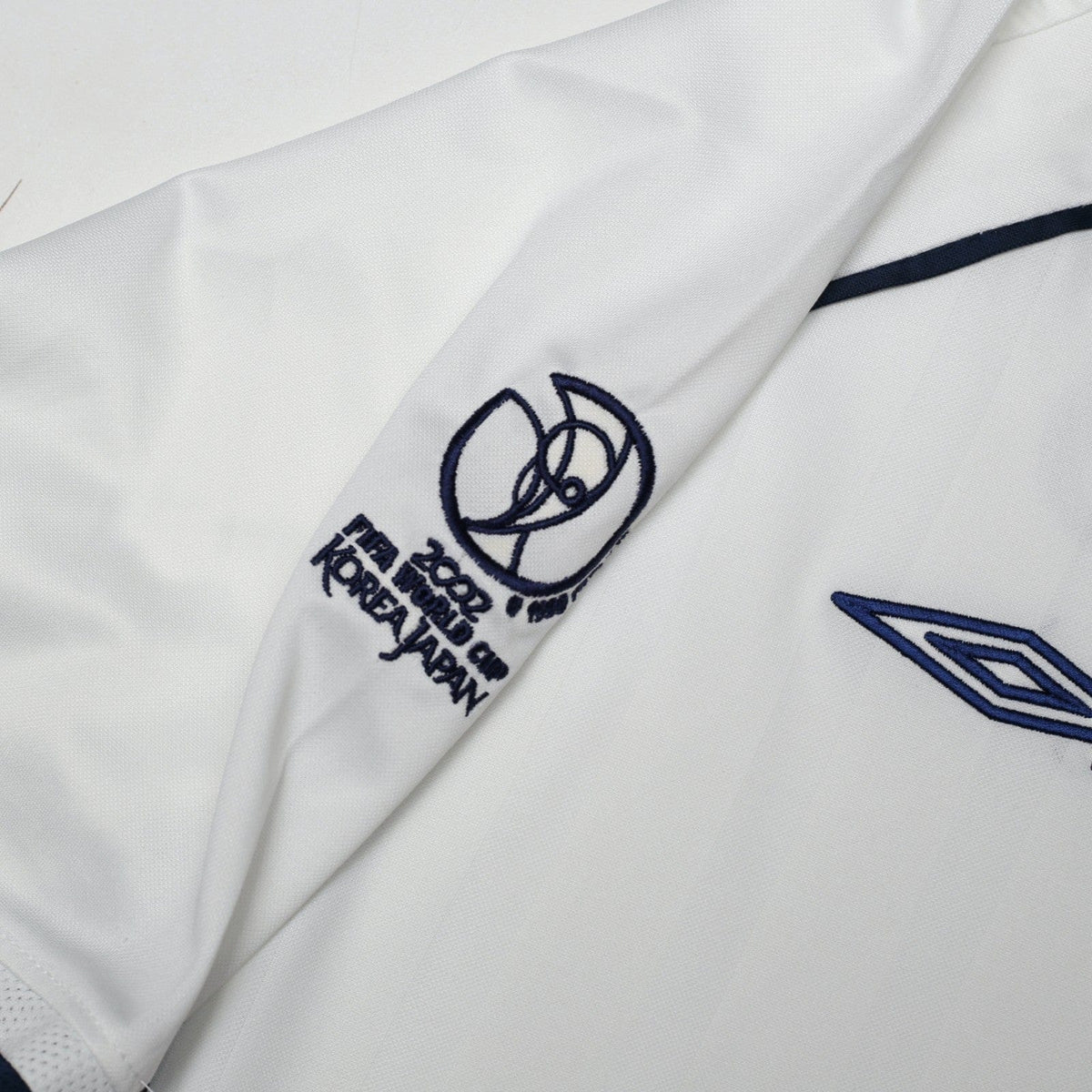 2001/03 Scholes #8 England Vintage Umbro Home Football Shirt (XL) Brazil 2002 WC