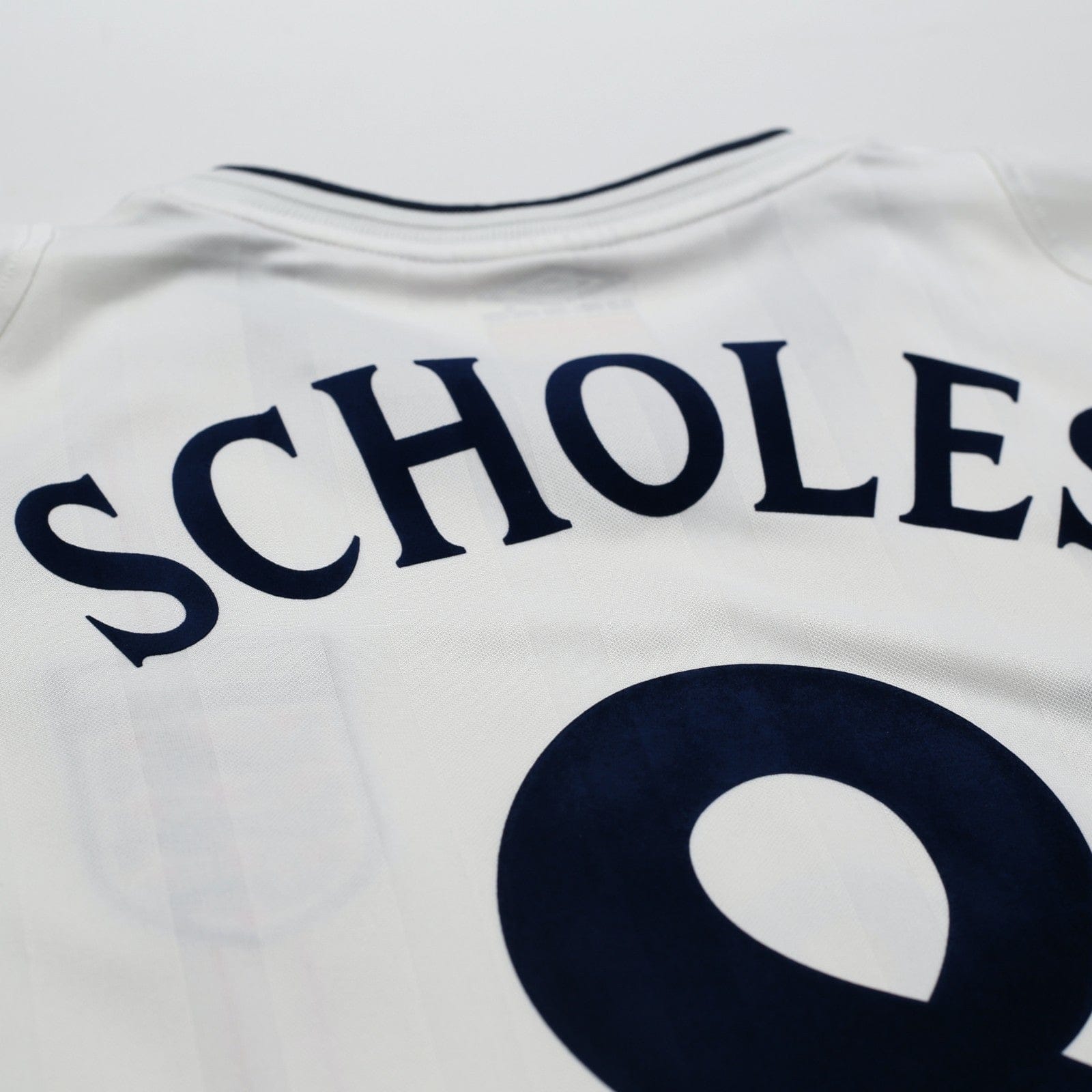 2001/03 Scholes #8 England Vintage Umbro Home Football Shirt XXL Brazil 2002 WC