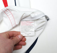 2001/03 SCHOLES #8 England Vintage Umbro Home Greece Football Shirt (L) WC 2002