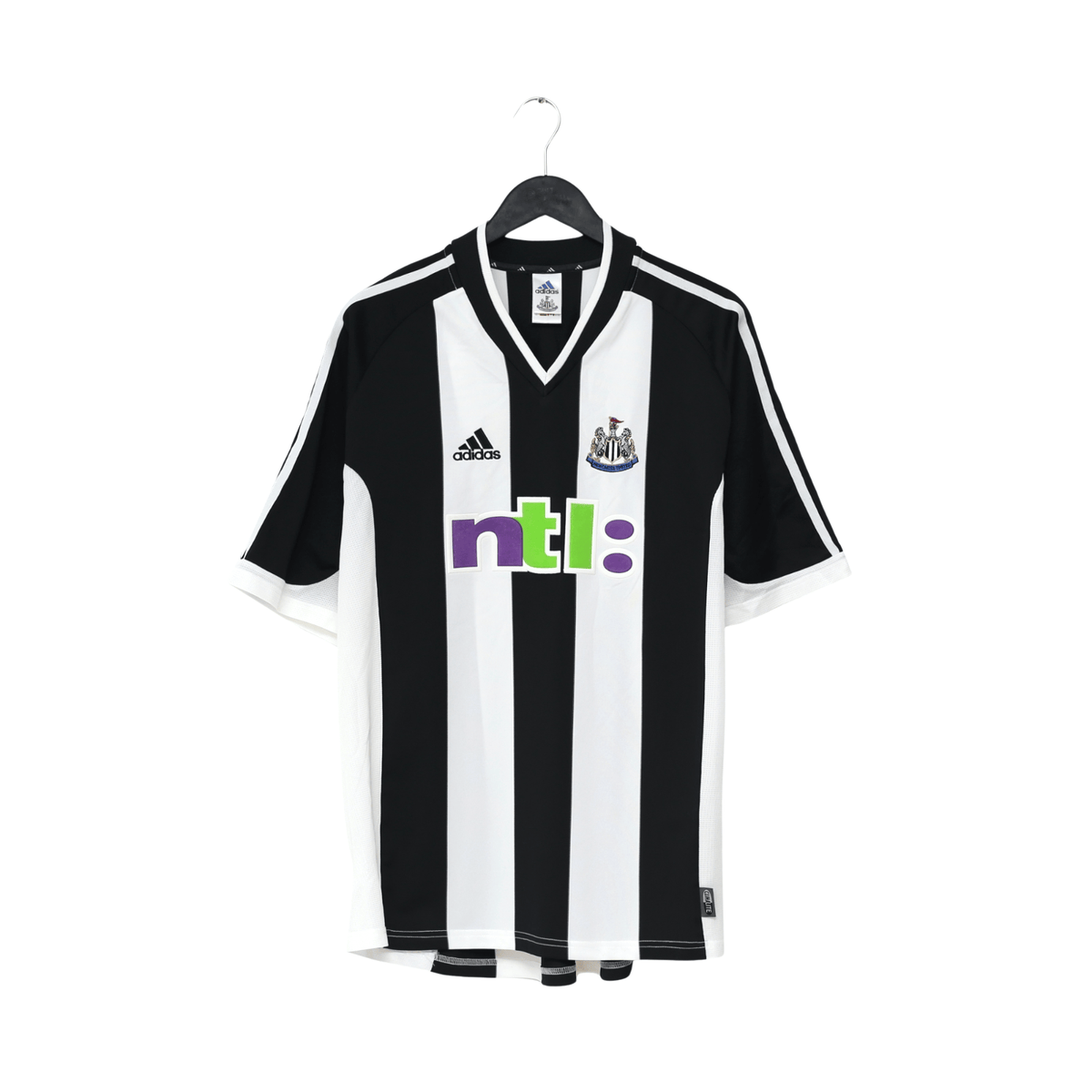 2001/03 Shearer #9 Newcastle United Vintage adidas Home Football Shirt (XL)
