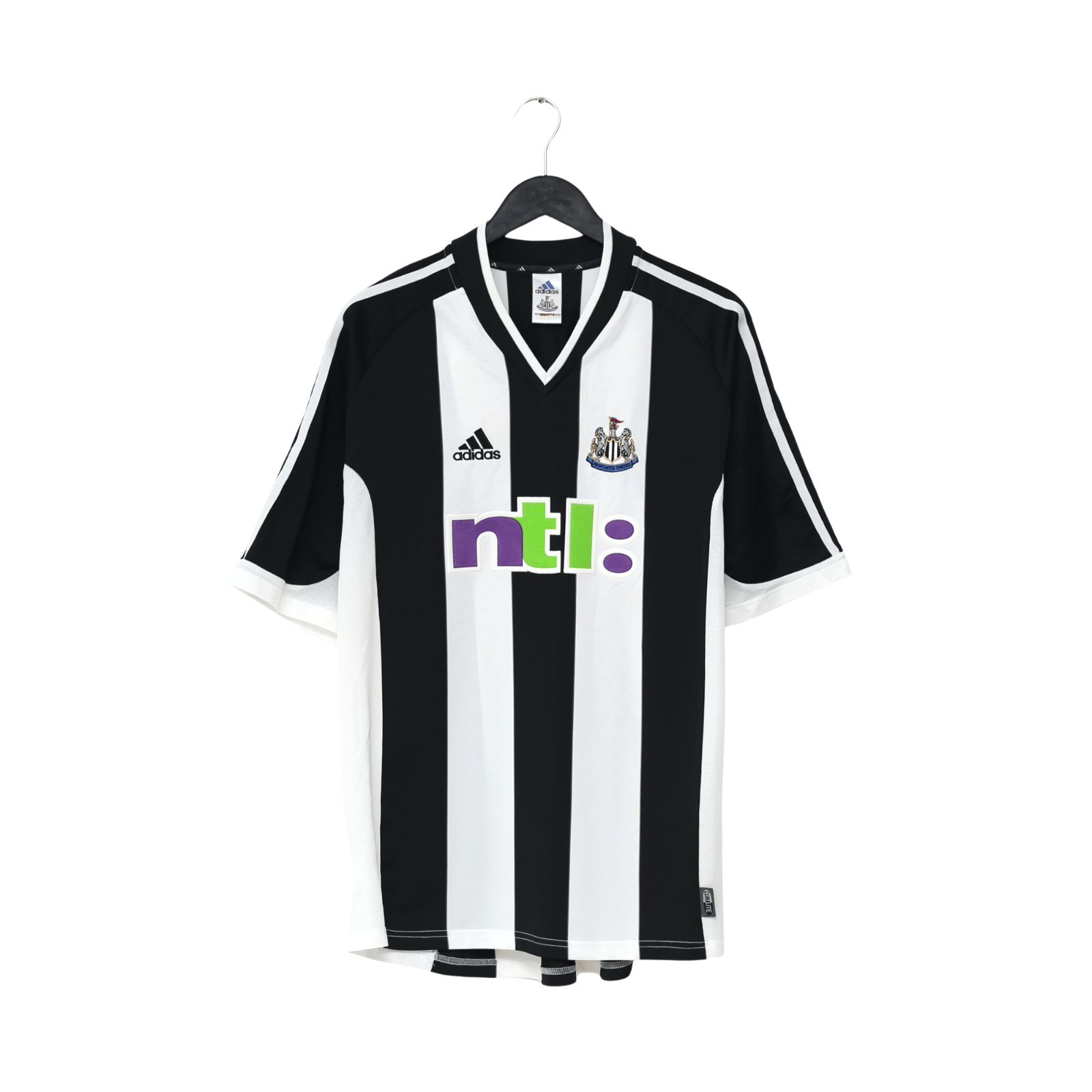 2001/03 Shearer #9 Newcastle United Vintage adidas Home Football Shirt (XL)