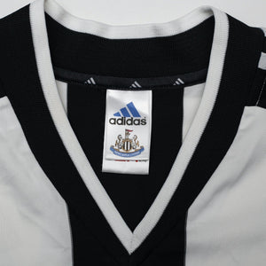 2001/03 Shearer #9 Newcastle United Vintage adidas Home Football Shirt (XL)
