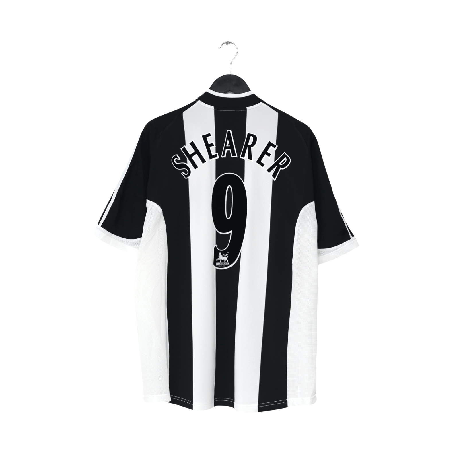 2001/03 Shearer #9 Newcastle United Vintage adidas Home Football Shirt (XL)