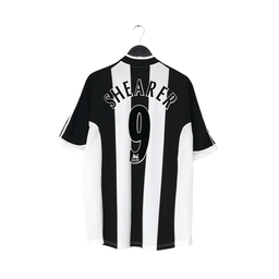 2001/03 Shearer #9 Newcastle United Vintage adidas Home Football Shirt (XL)