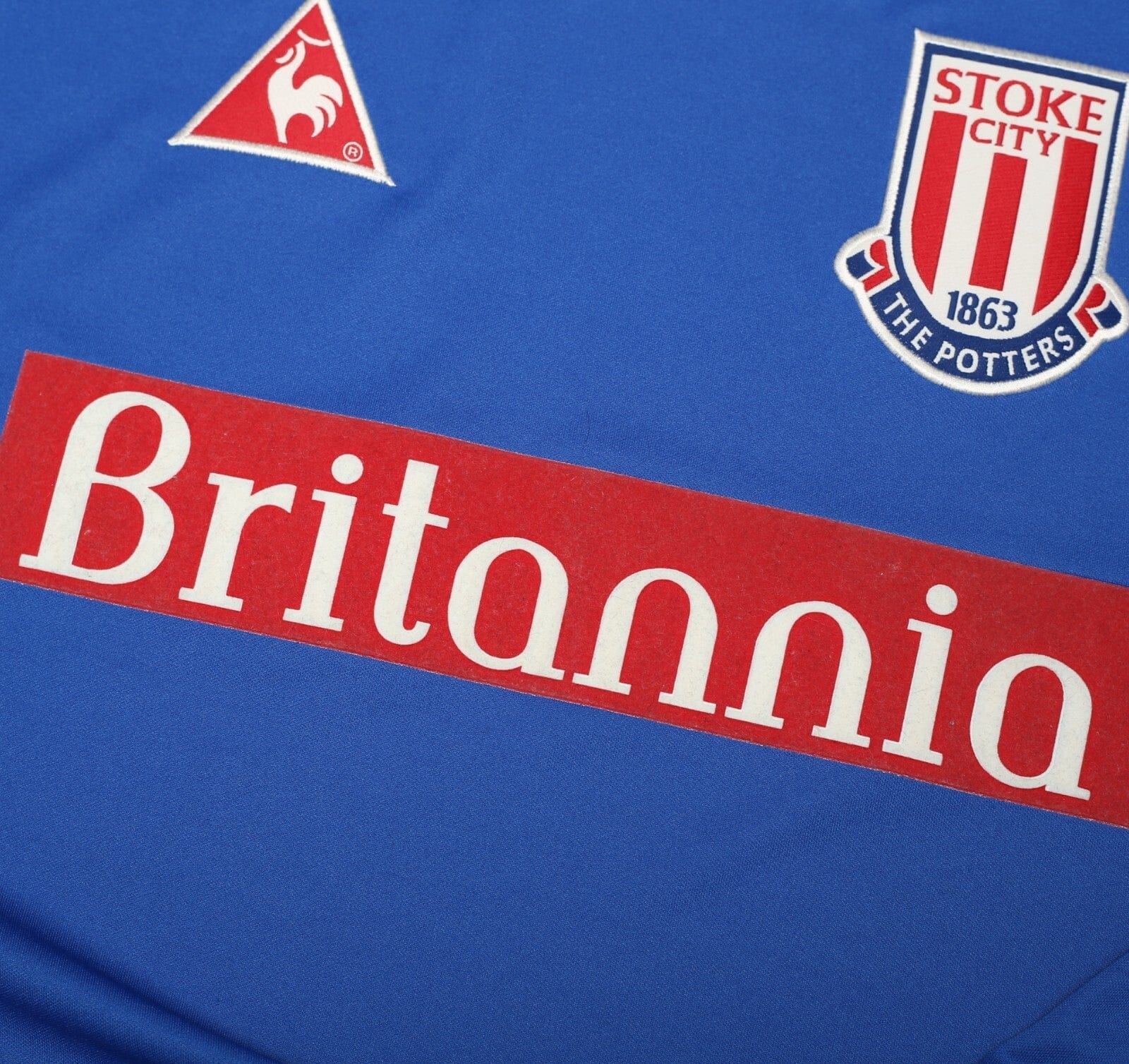 2001/03 STOKE CITY Vintage le coq sportif Away Football Shirt (S/M) 34/36