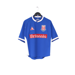 2001/03 STOKE CITY Vintage le coq sportif Away Football Shirt (S/M) 34/36