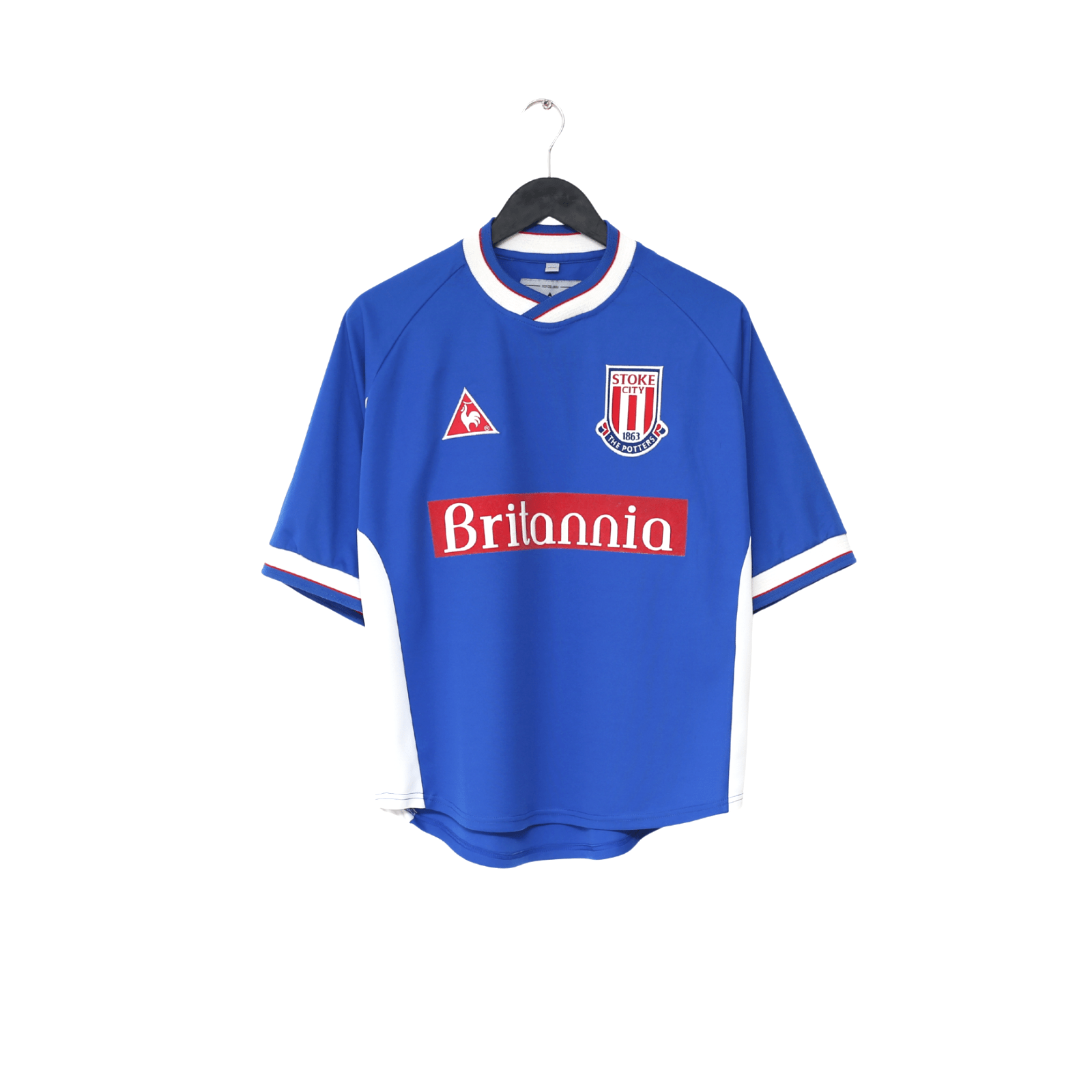 2001/03 STOKE CITY Vintage le coq sportif Away Football Shirt (S/M) 34/36