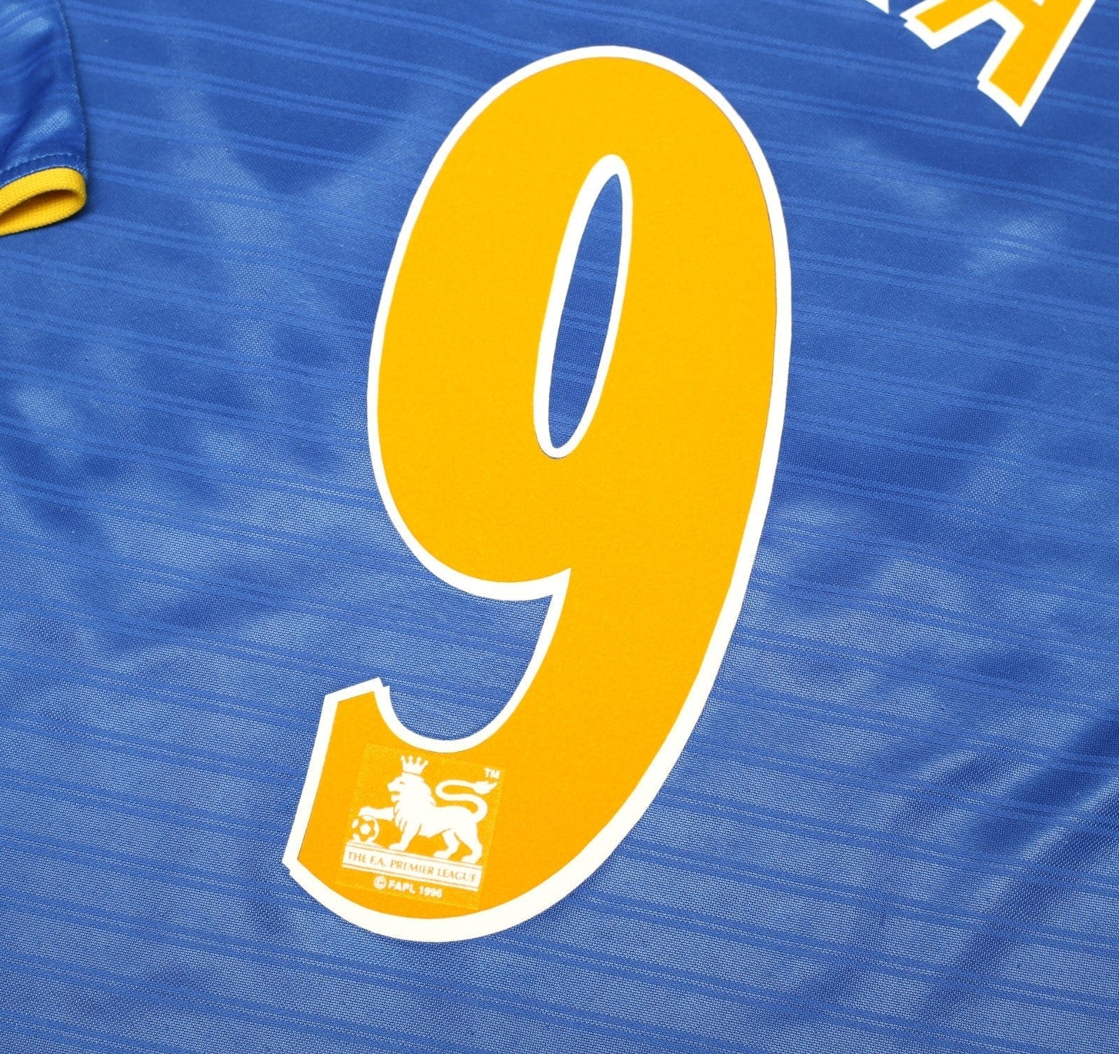 2001/03 VIDUKA #9 Leeds United Vintage Nike Away Football Shirt (L)