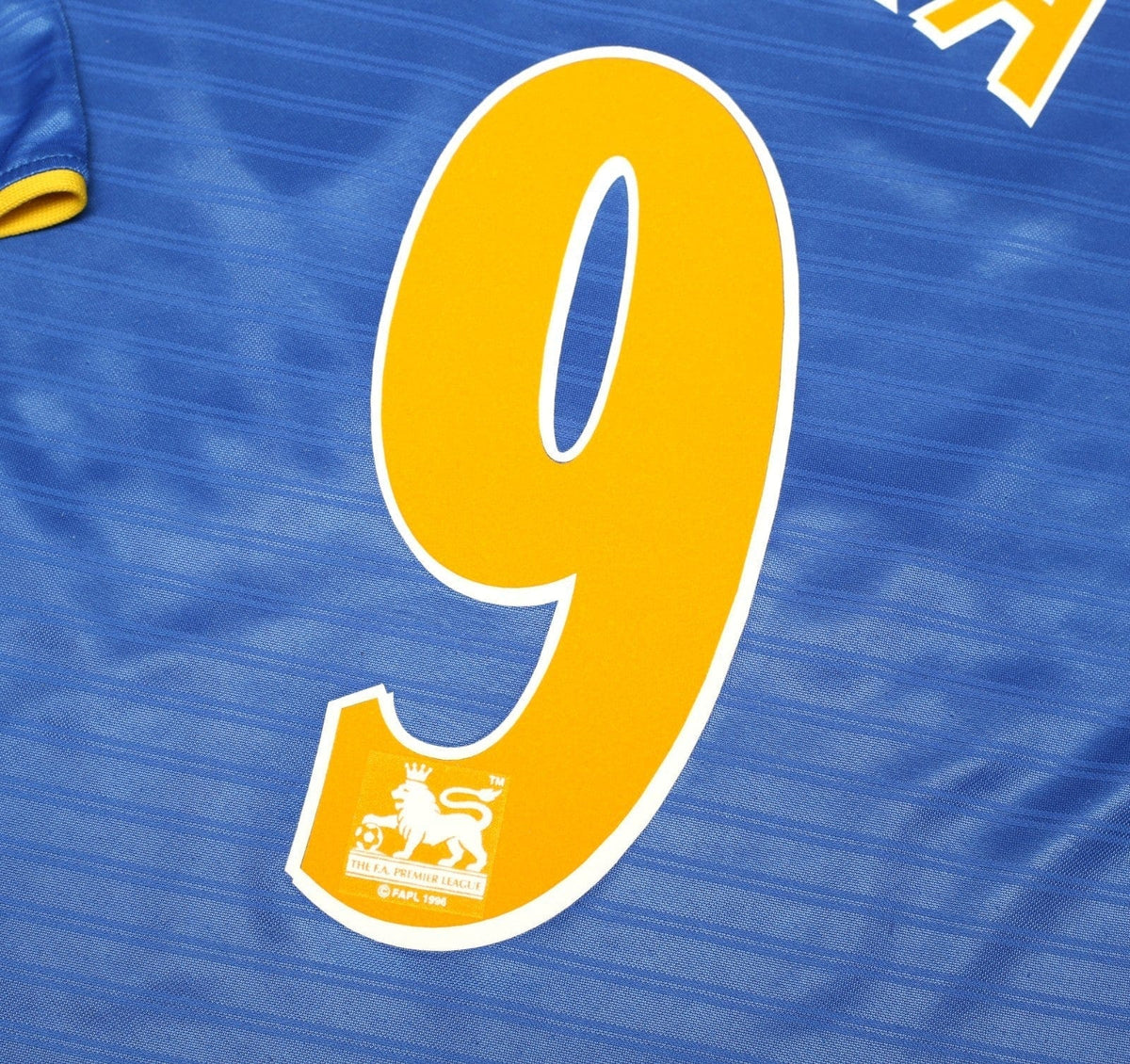 2001/03 VIDUKA #9 Leeds United Vintage Nike Away Football Shirt (L)