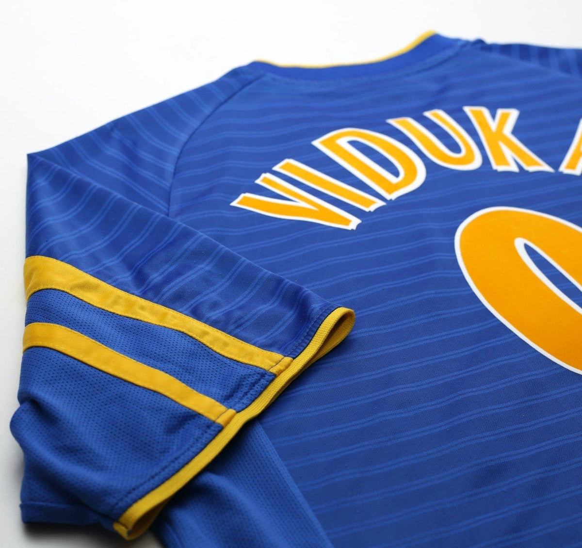2001/03 VIDUKA #9 Leeds United Vintage Nike Away Football Shirt (L)