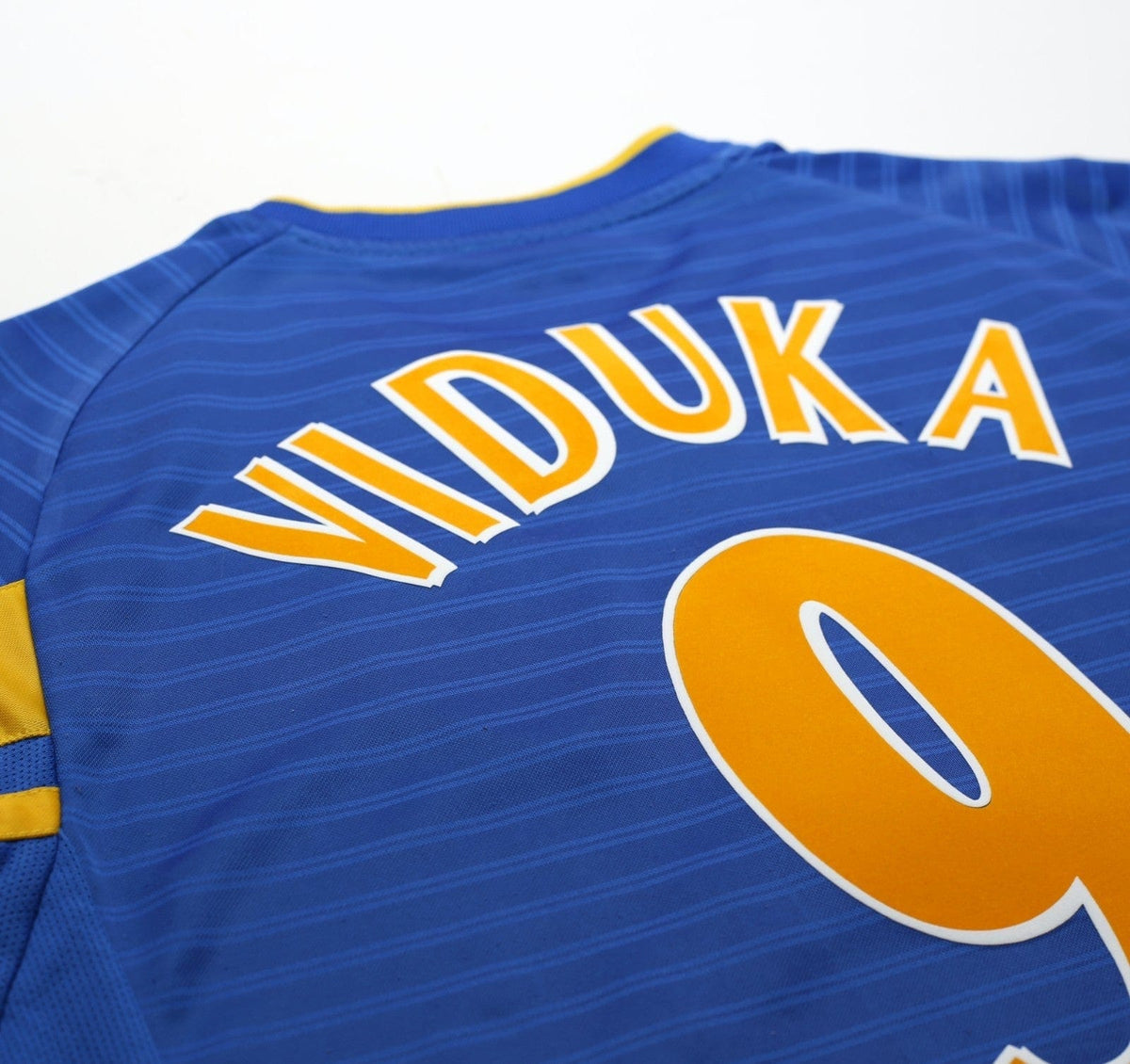 2001/03 VIDUKA #9 Leeds United Vintage Nike Away Football Shirt (L)
