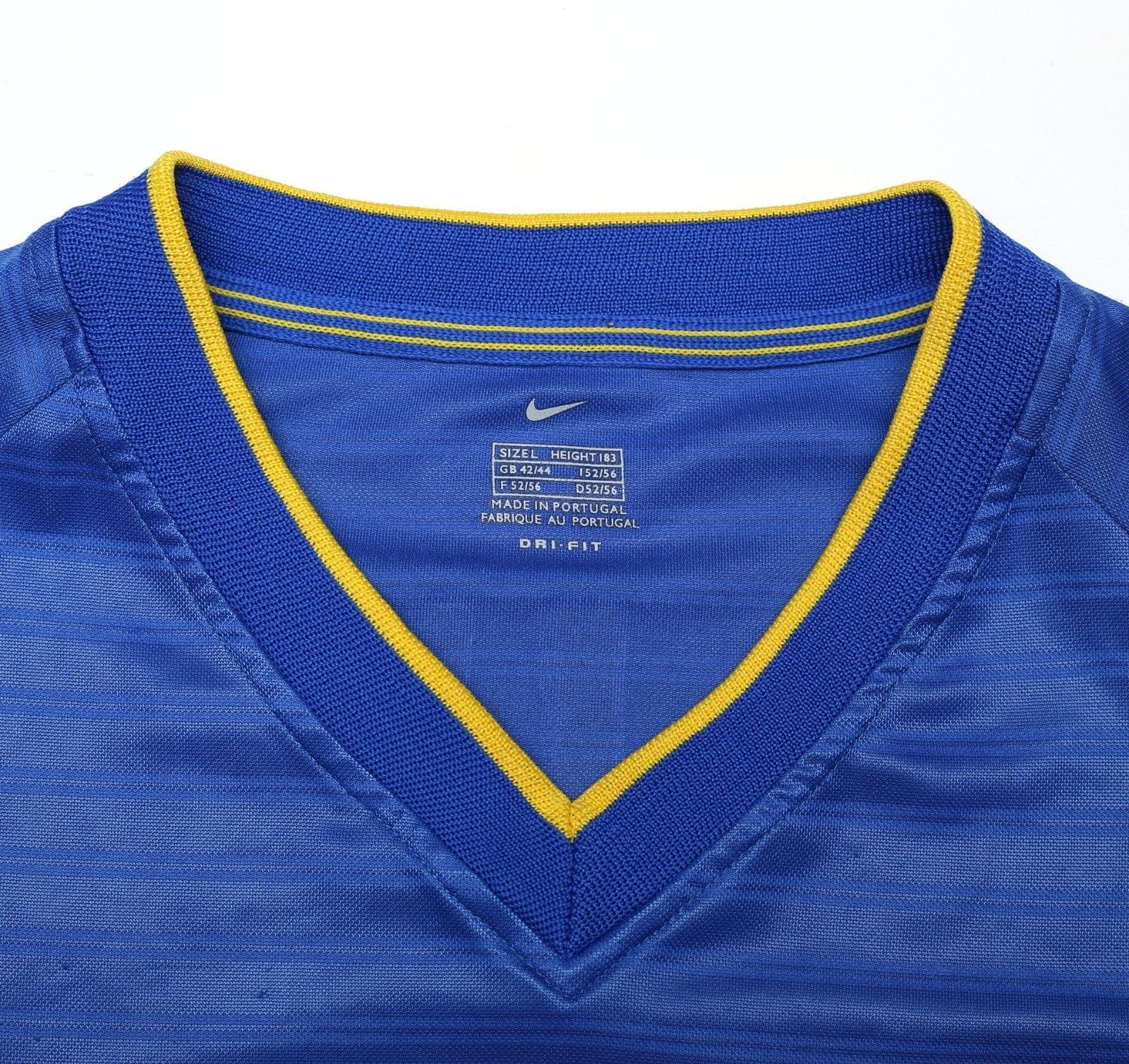 2001/03 VIDUKA #9 Leeds United Vintage Nike Away Football Shirt (L)