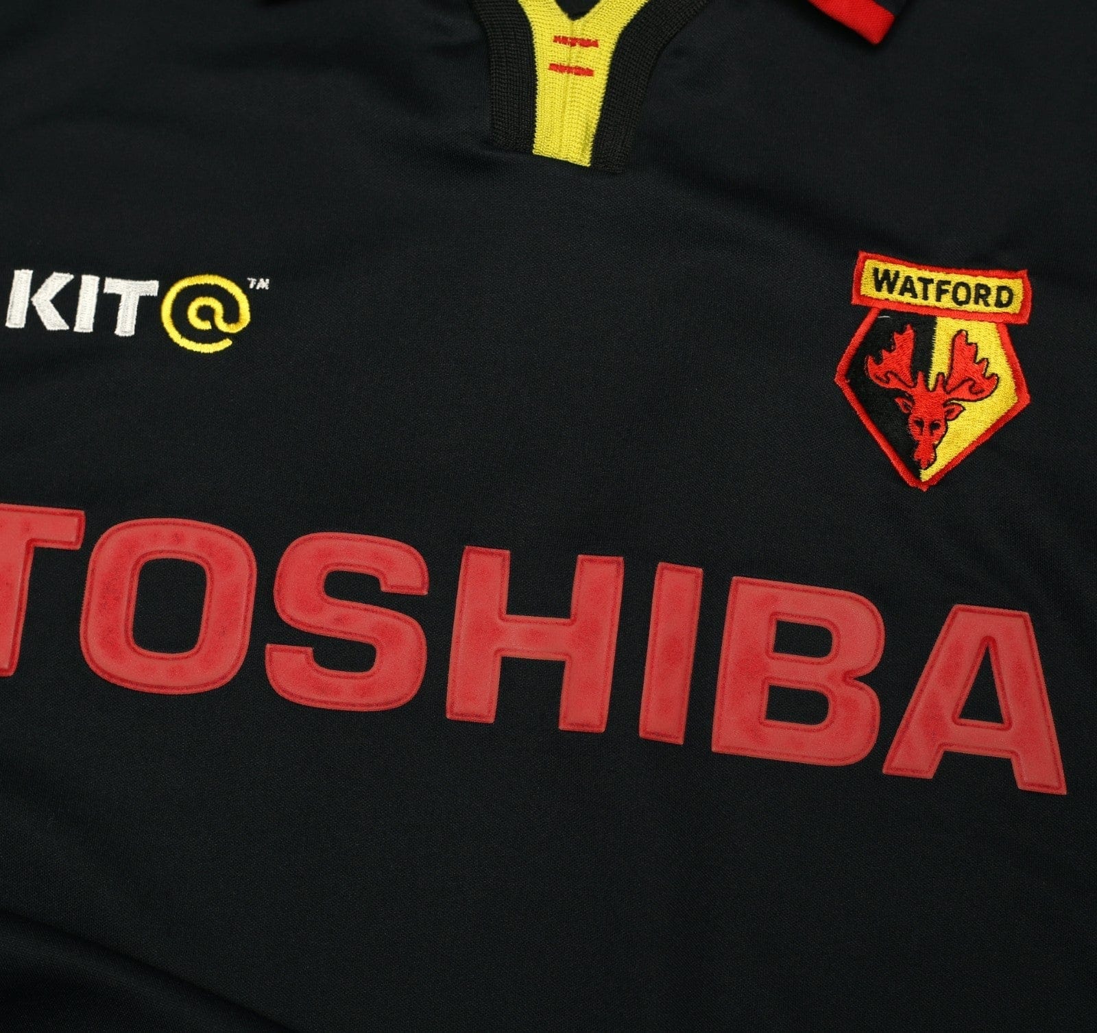 2001/03 WATFORD Vintage KIT Away Football Shirt (M)