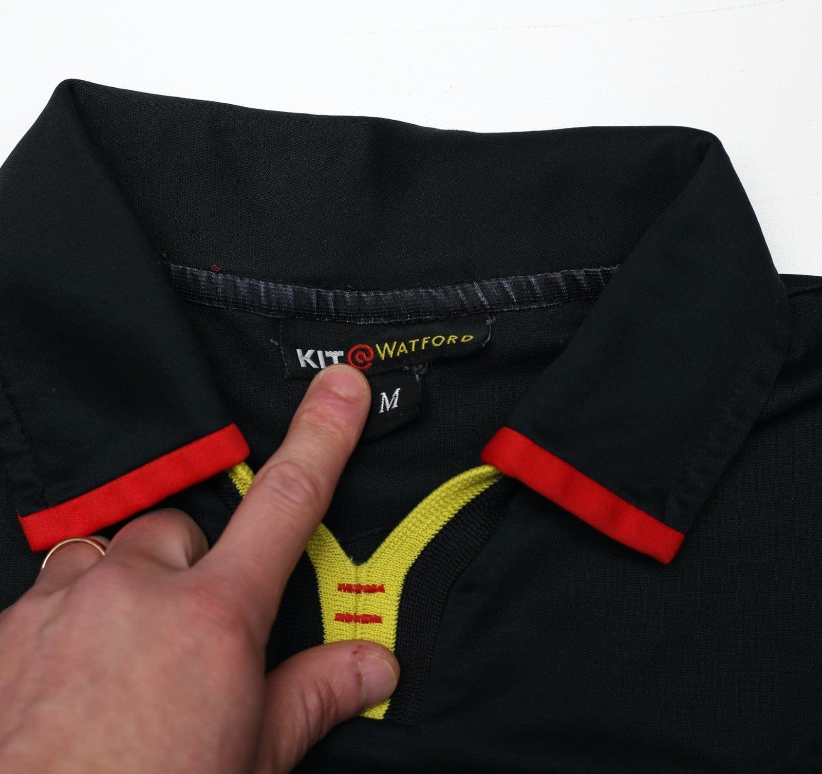 2001/03 WATFORD Vintage KIT Away Football Shirt (M)