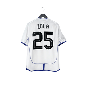 2001/03 Zola #25 Chelsea Vintage Umbro Away Football Shirt (M)