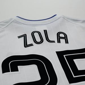 2001/03 Zola #25 Chelsea Vintage Umbro Away Football Shirt (M)
