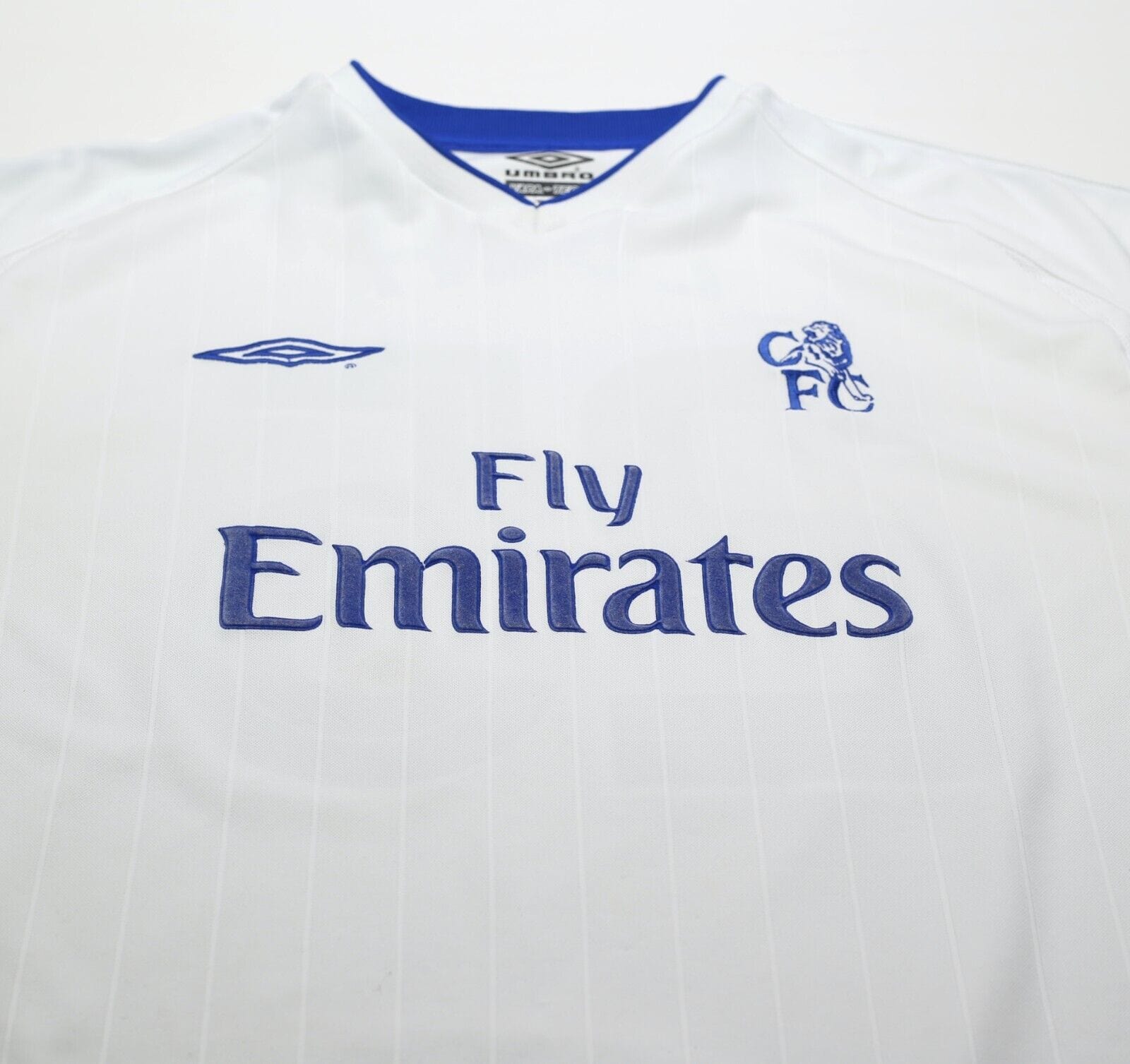 2001/03 ZOLA #25 Chelsea Vintage Umbro L/S UEFA CUP Away 3rd