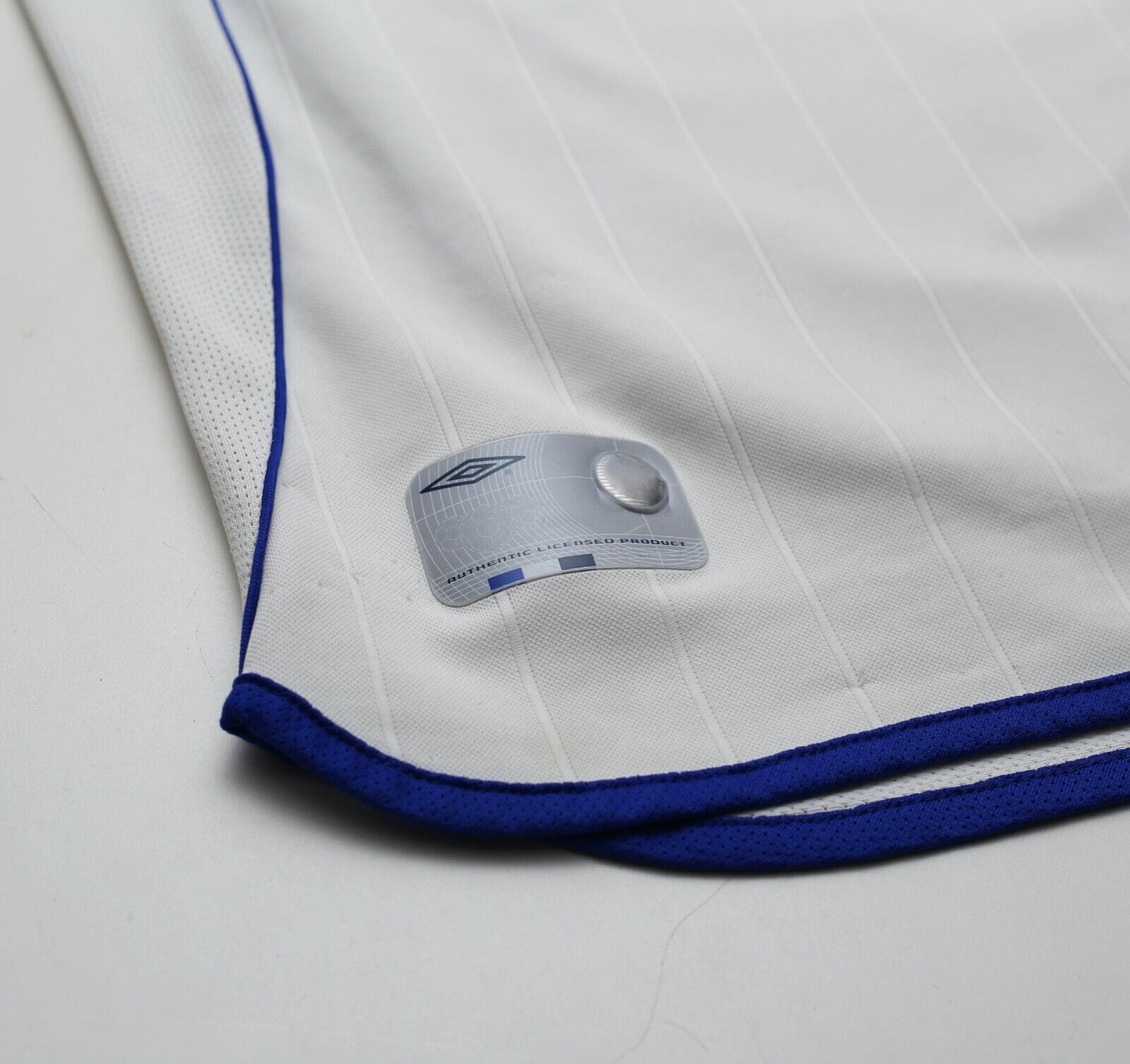 2001/03 ZOLA #25 Chelsea Vintage Umbro L/S UEFA CUP Away 3rd Football Shirt (XL)