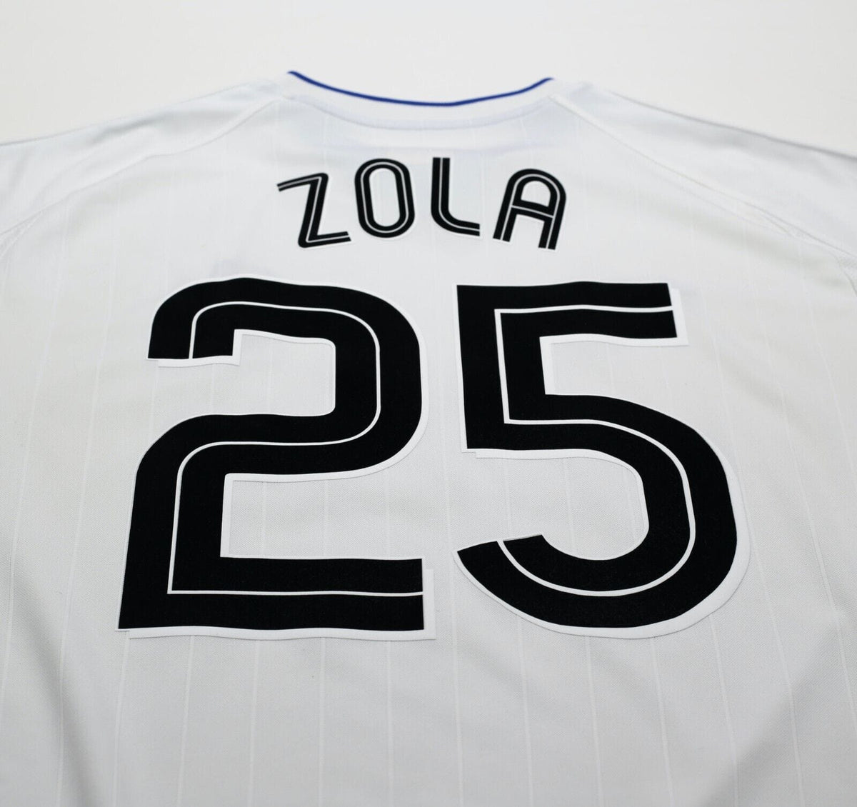 2001/03 ZOLA #25 Chelsea Vintage Umbro L/S UEFA CUP Away 3rd Football Shirt (XL)