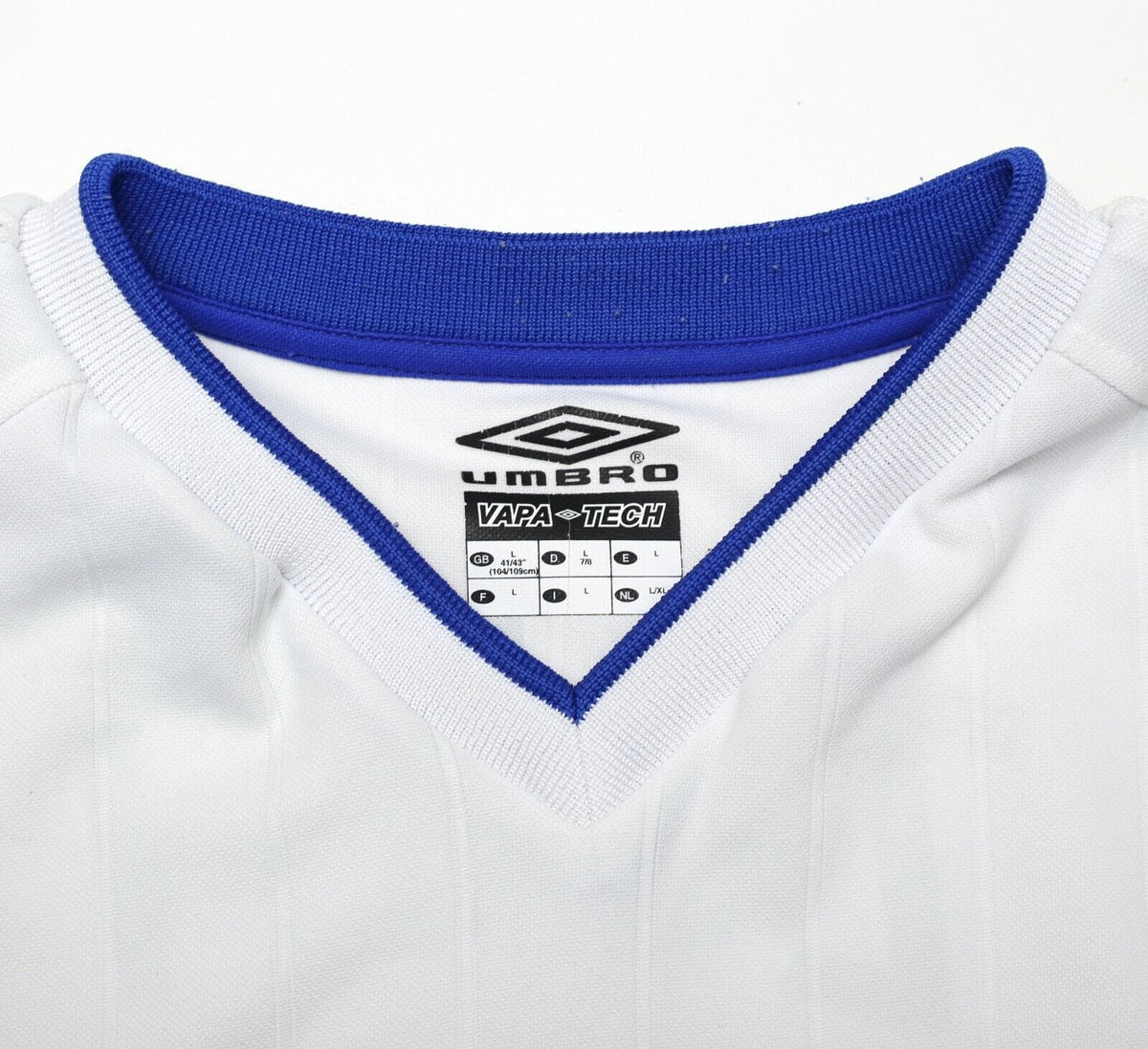 2001/03 ZOLA #25 Chelsea Vintage Umbro UEFA CUP Away 3rd Football Shirt (L)