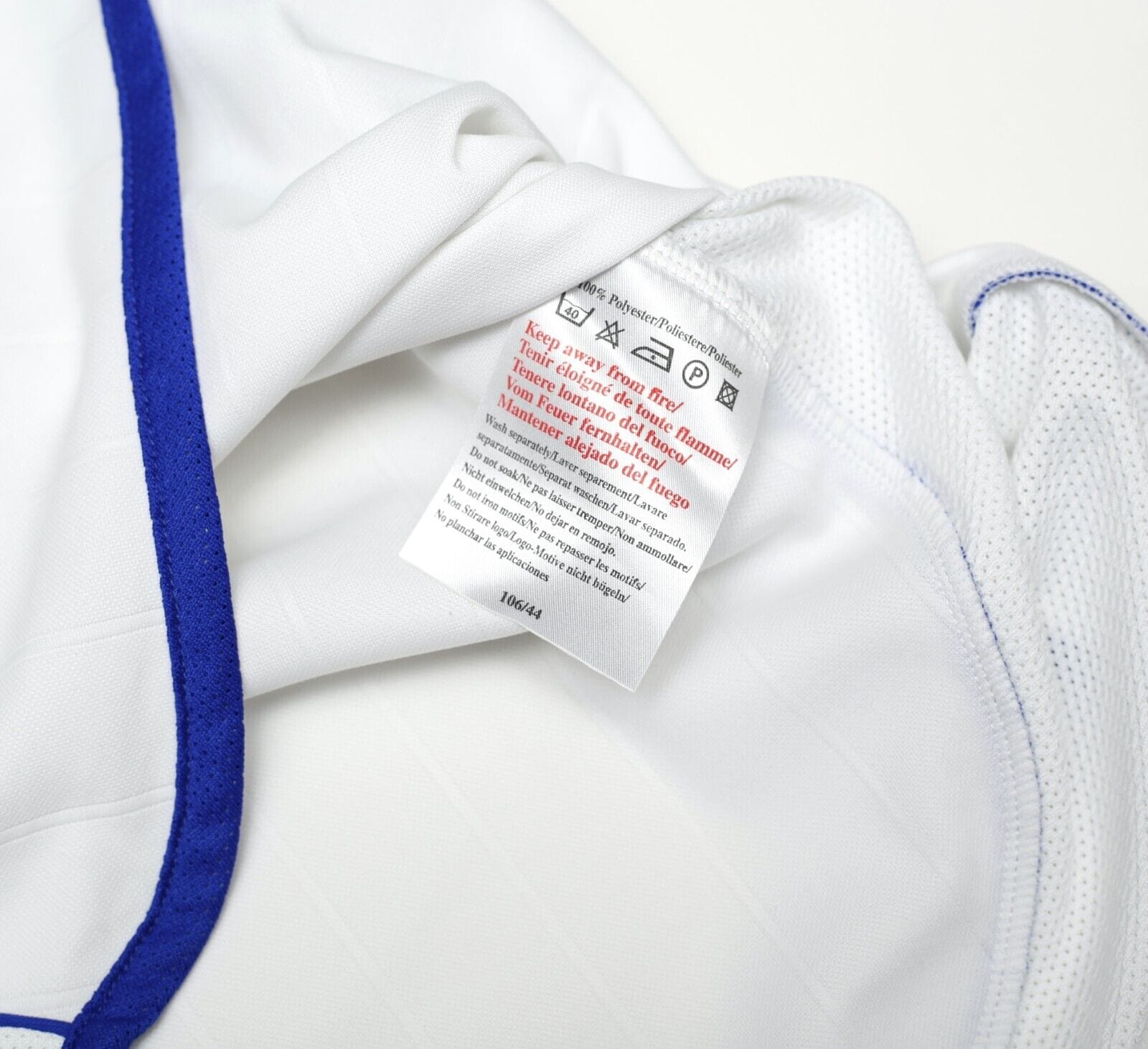 2001/03 ZOLA #25 Chelsea Vintage Umbro UEFA CUP Away 3rd Football Shirt (L)