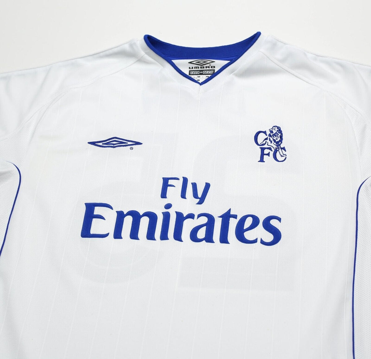 2001/03 ZOLA #25 Chelsea Vintage Umbro UEFA CUP Away 3rd Football Shirt (L)