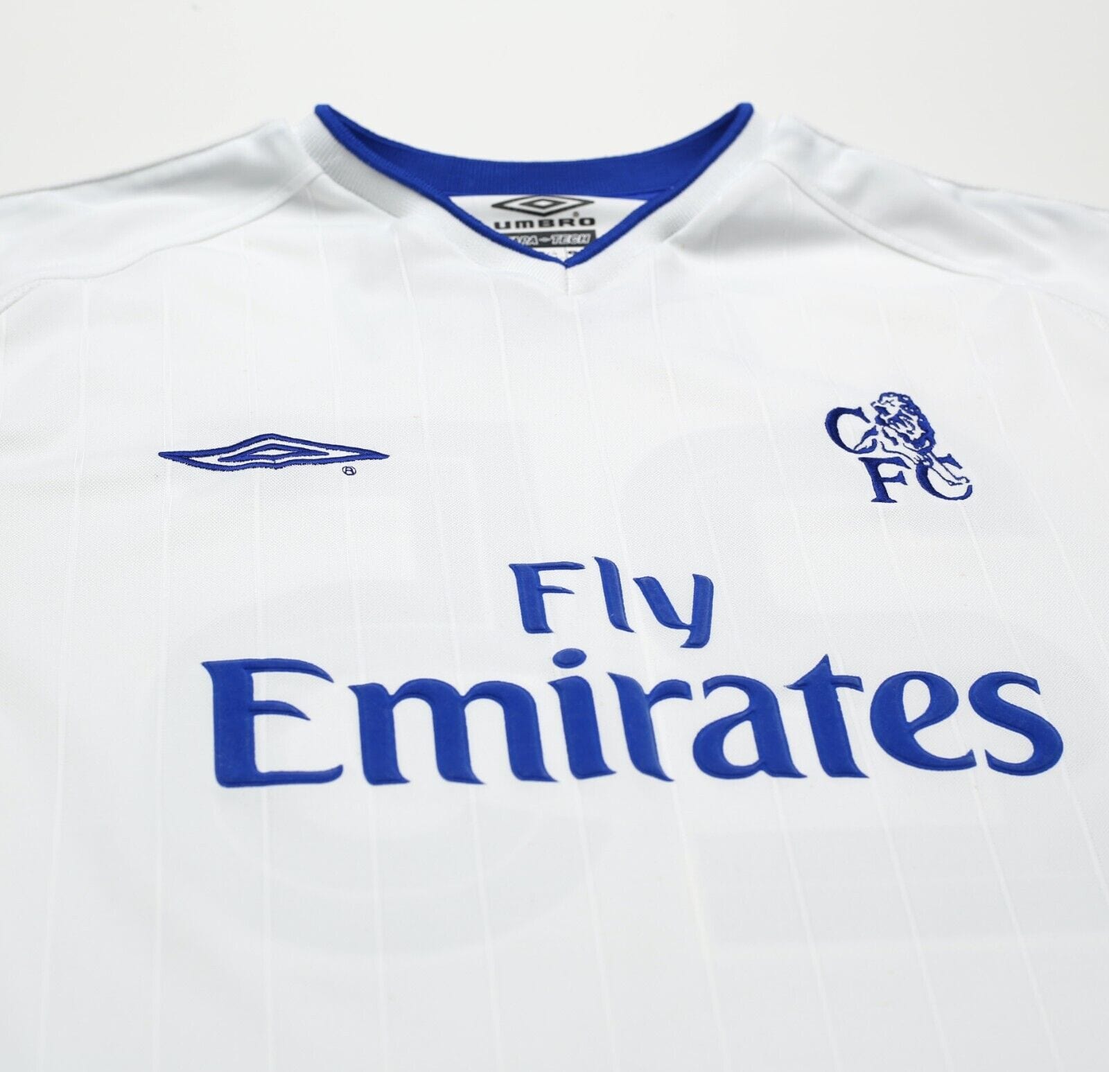 2001/03 ZOLA #25 Chelsea Vintage Umbro UEFA CUP Away 3rd Football Shirt (L)