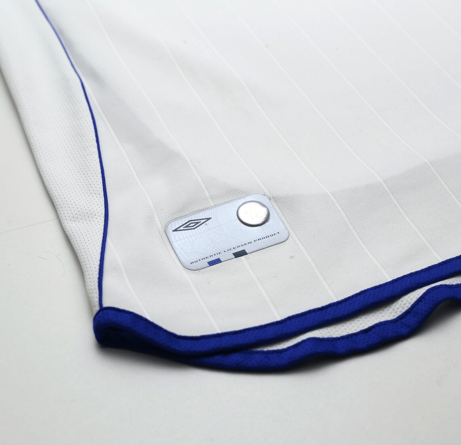 2001/03 ZOLA #25 Chelsea Vintage Umbro UEFA CUP Away 3rd Football Shirt (L)