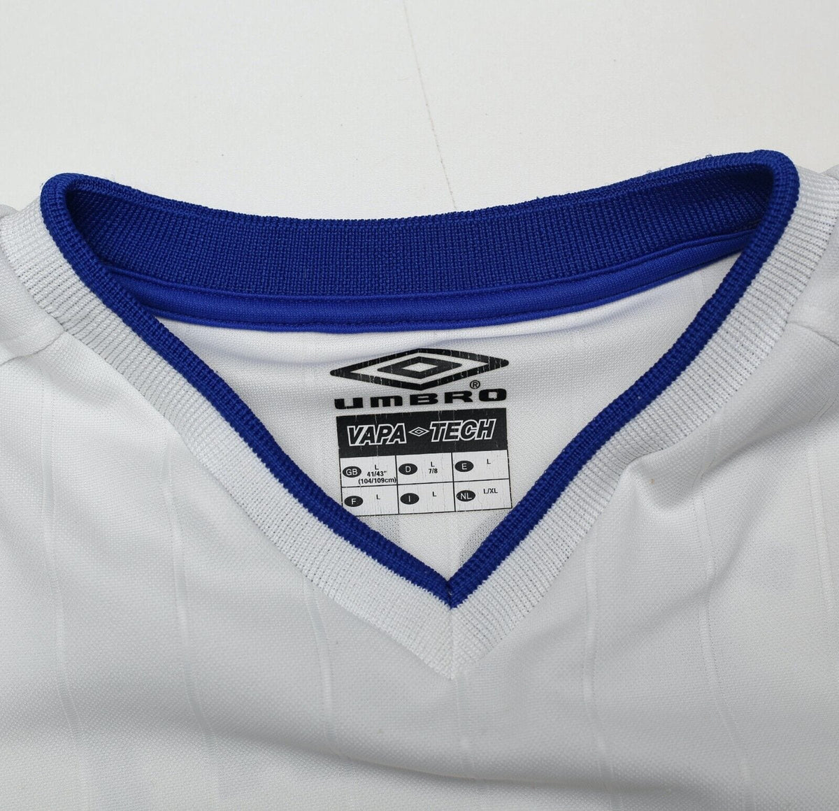 2001/03 ZOLA #25 Chelsea Vintage Umbro UEFA CUP Away 3rd Football Shirt (L)