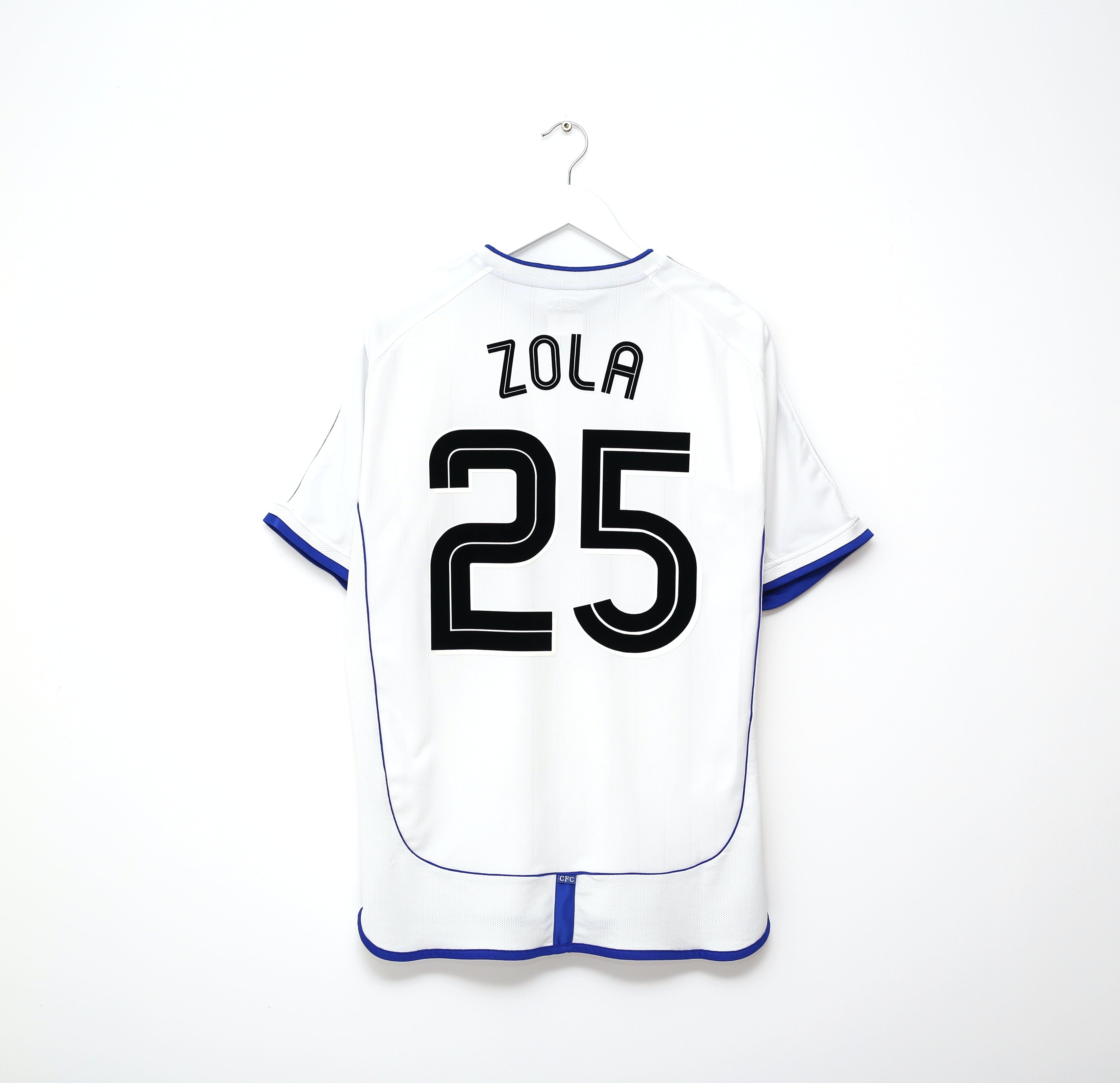 2001/03 ZOLA #25 Chelsea Vintage Umbro UEFA CUP Away 3rd