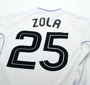 2001/03 ZOLA #25 Chelsea Vintage Umbro UEFA CUP Away 3rd Football Shirt (M)